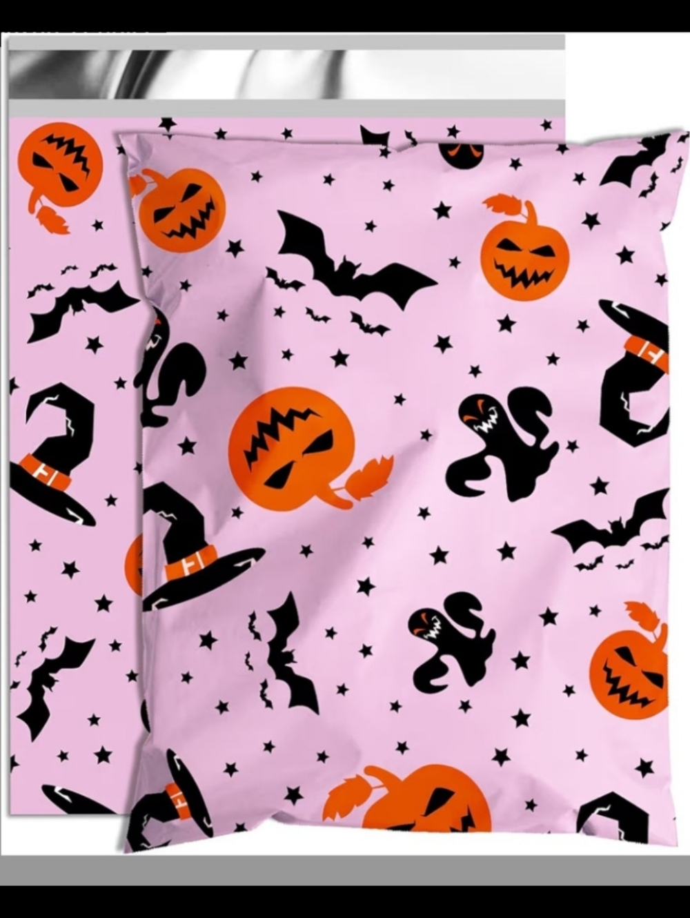 Halloween Printed Pink Polymailer